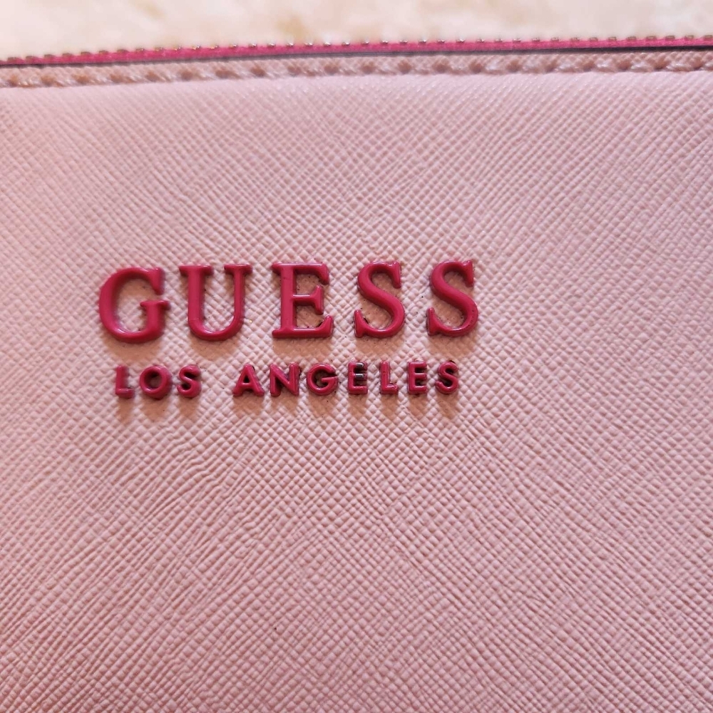 GUESS Charlestown Mini Crossbody Bag SF901970 Powder Pink NWT - Picture 5 of 11
